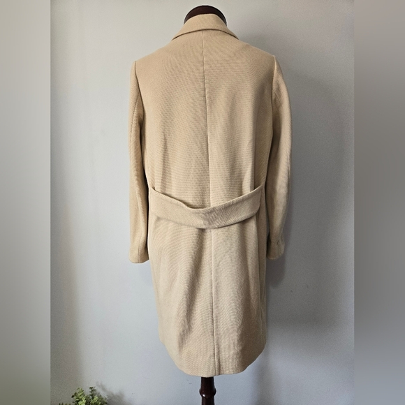 ARTICO MILANO  Cream Cotton Lightweight Coat. Size M-L - Picture 5 of 13